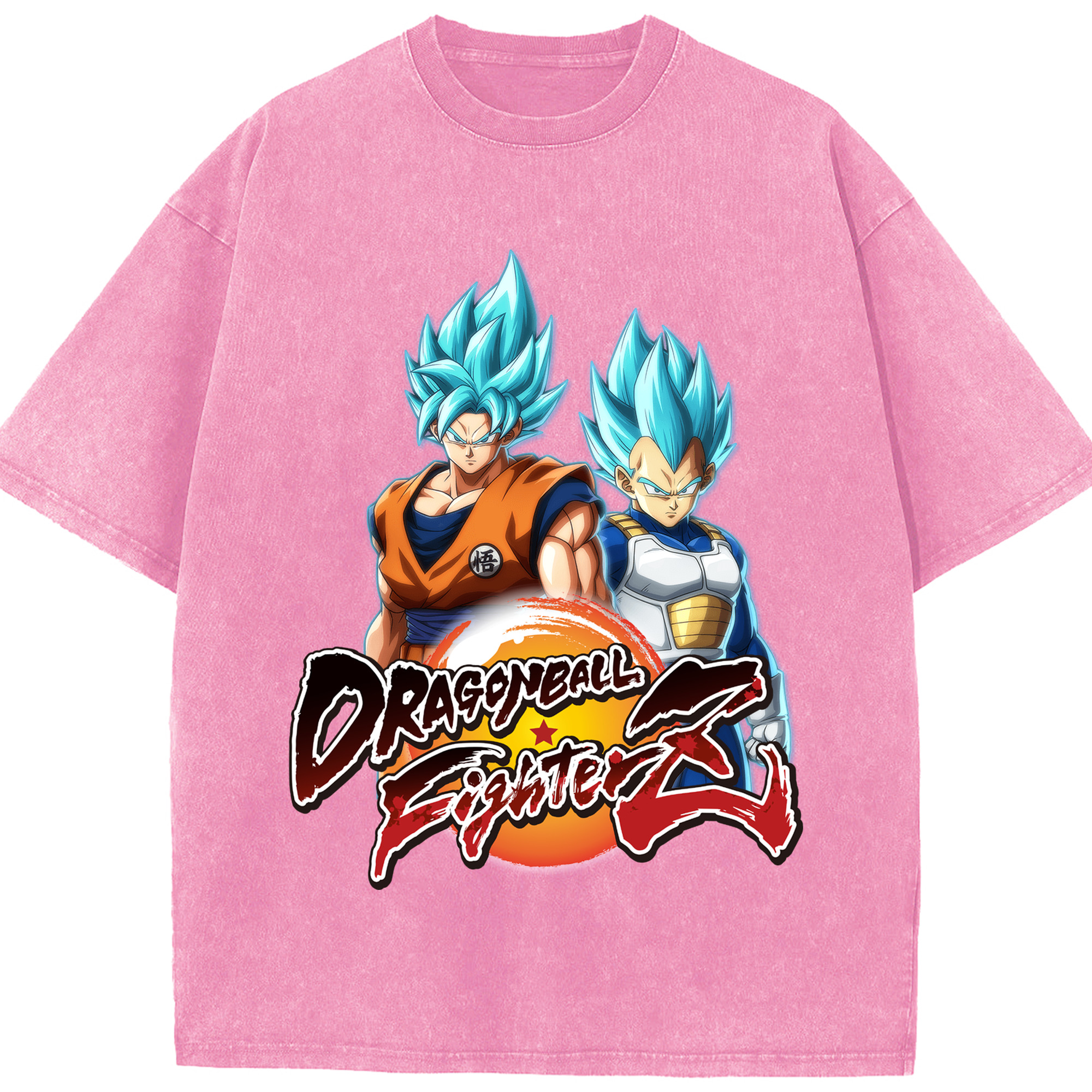 （画像用） ドラゴンボール DRAGON BALL 綿100% ヴィンテージ風 半袖Tシャツ（フロントプリント）